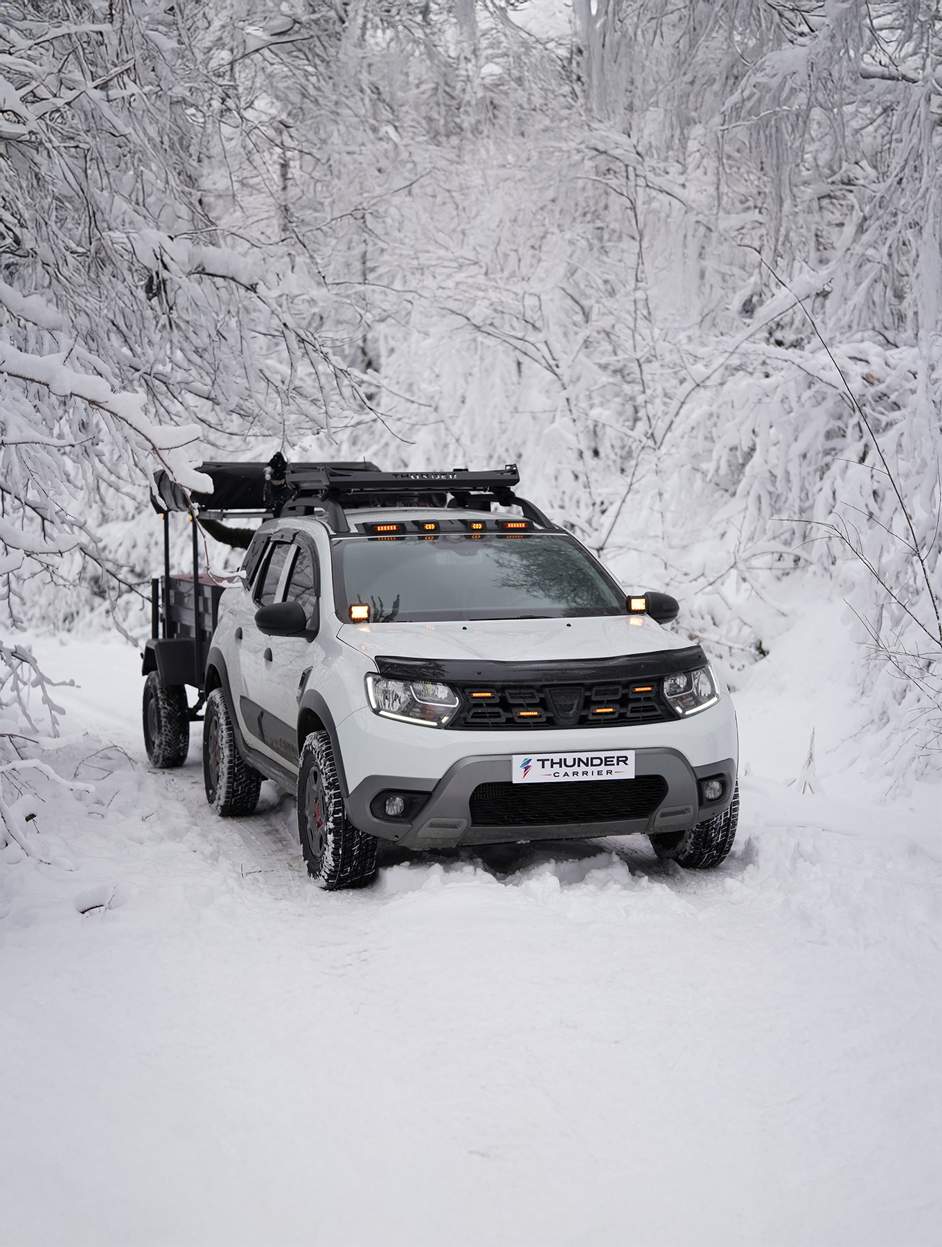 Thunder car roof basket - Professional aluminum roof basket